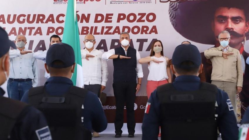 Autoridades de Ecatepec inauguran nueva planta potabilizadora