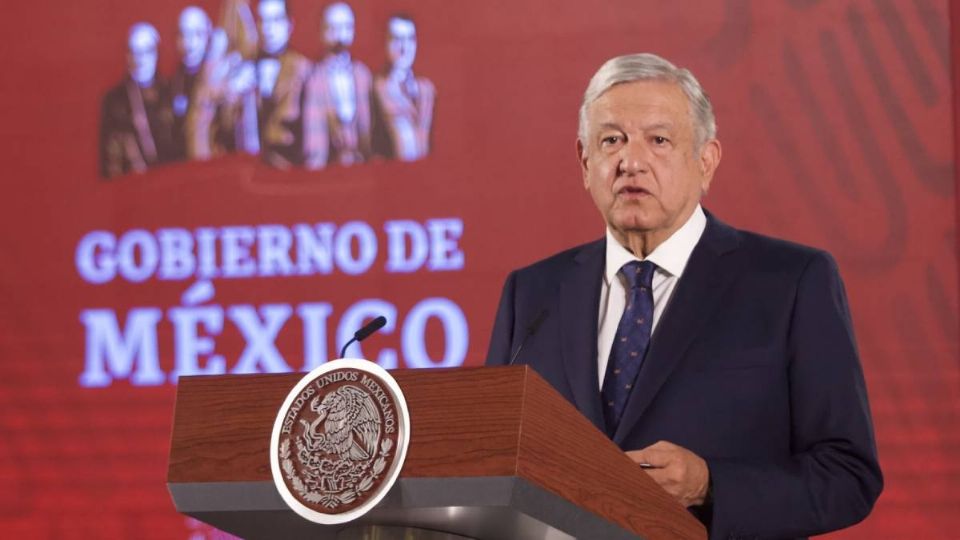 AMLO en la Mañanera. Foto: Cuartoscuro