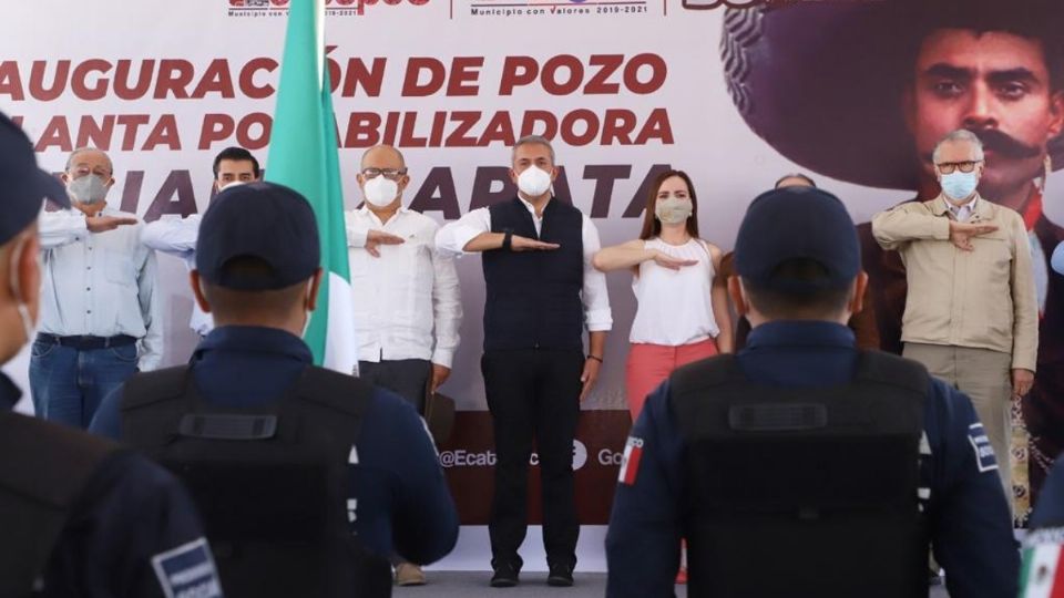 El pozo Emiliano Zapata y su planta potabilizadora producirán un total de 41 litros por segundo Foto: Especial