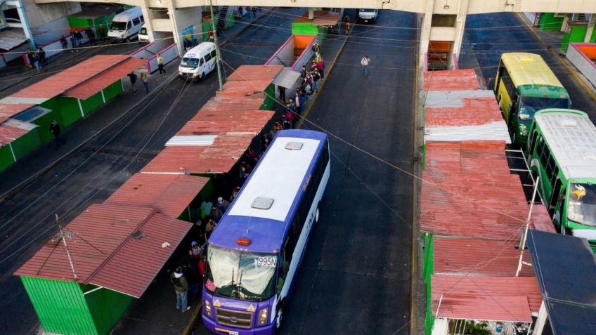 Paradero Pantitlán: Alternativas por el cierre de ocho andenes; aquí podrás tomar tu combi