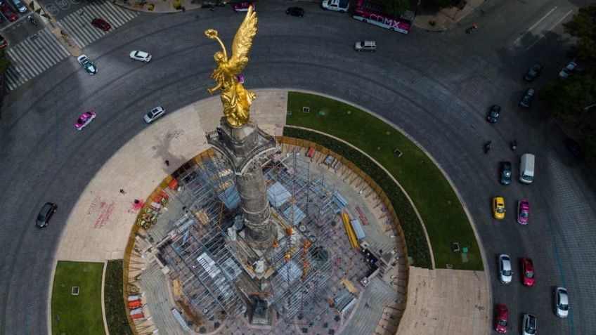 Columna del Ángel de la Independencia seguirá bajo monitoreo