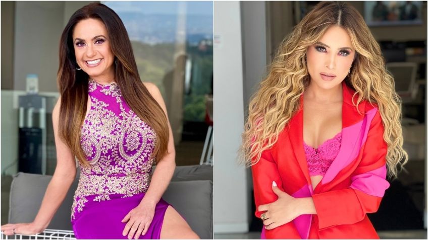 Penélope Menchaca opaca a Cynthia Rodríguez con ajustado vestido de lentejuelas