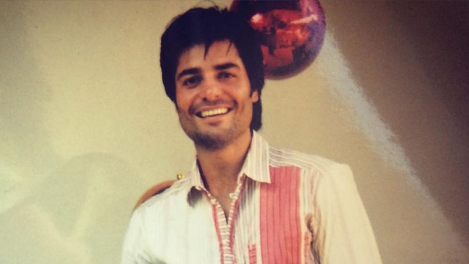 Chayanne de joven. Fuente: Instagram Chayanne