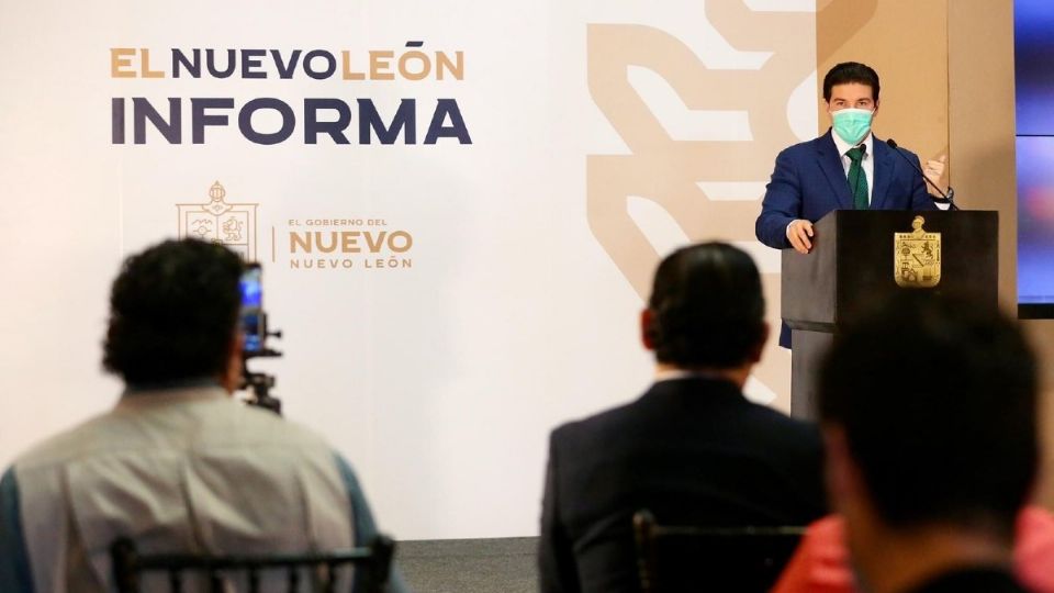 Samuel García, gobernador de Nuevo León. Foto: Especial