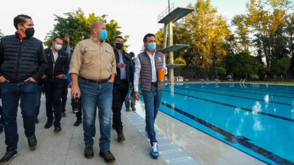 Enrique Alfaro supervisa obras del Centro Paralímpico de Jalisco (Foto: Especial)