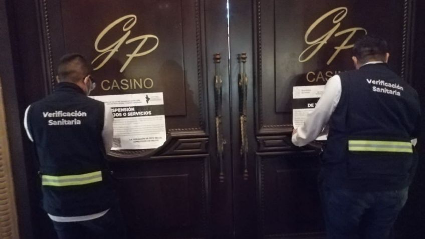 Gobierno de Nuevo León suspende 4 casinos por incumplir medidas sanitarias contra el Covid-19