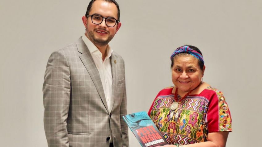 Se reúnen Premio Nobel de la Paz, Rigoberta Menchú y diputado Marco Antonio Mendoza Bustamante