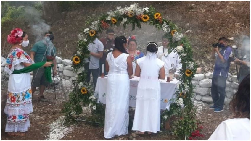 Así celebraron por primera vez una boda gay en comunidad maya