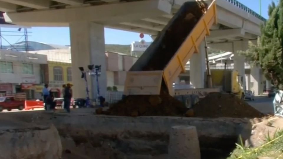 Lluvias han provocado afectaciones en Pachuca (Foto: Captura de pantalla)