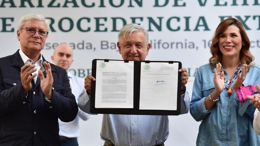 Por decreto de AMLO se legalizan los autos chocolate