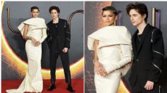 Zendaya se roba los reflectores junto con Timothée Chalamet en Londres