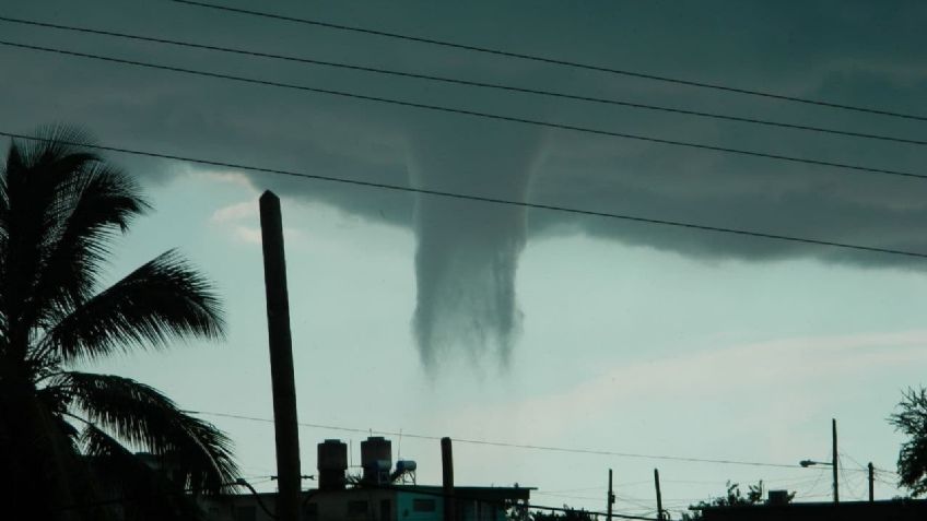 Extraño y peligroso fenómeno meteorológico desata TERROR en Cuba: Fotos y videos