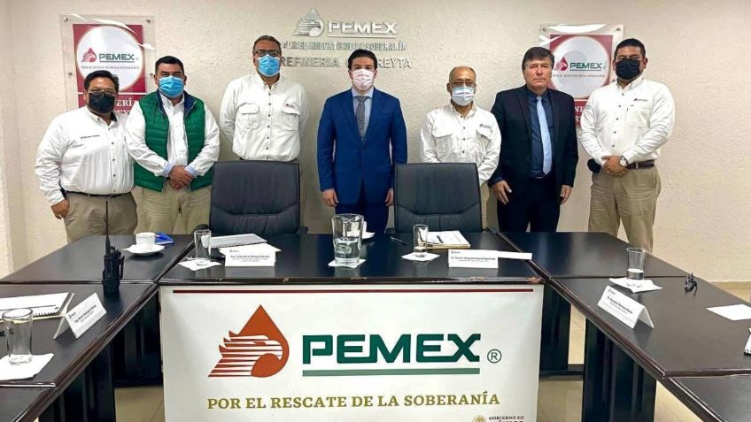 Asegura Samuel García que refinería de Pemex se comprometió a disminuir emisiones en 90%