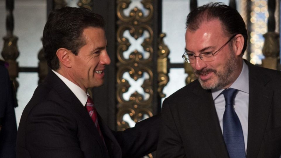 Enrique Peña Nieto, expresidente de México y Luis Videgaray, extitular de la SRE (Foto: Archivo | Cuartoscuro)