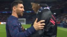 Champions League: Así fue el emotivo reencuentro entre Messi y Ronaldinho | VIDEO