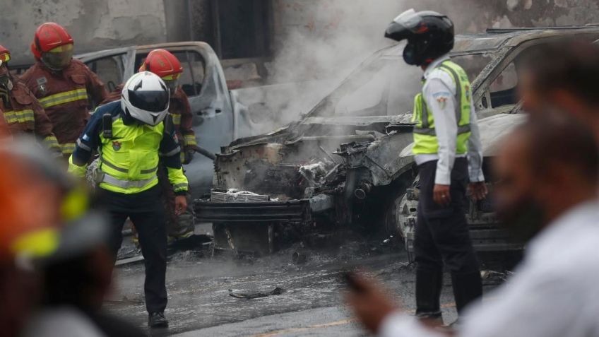 Guatemala: Militares retirados toman el Congreso y provocan incendios; la policía evacua a diputados | VIDEO