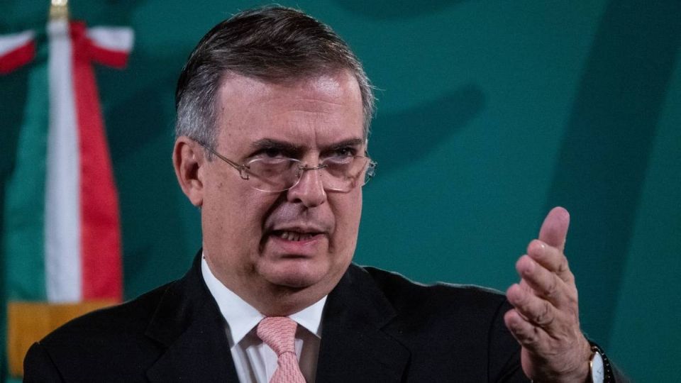 Ebrard durante la Mañanera. Foto: Cuartoscuro