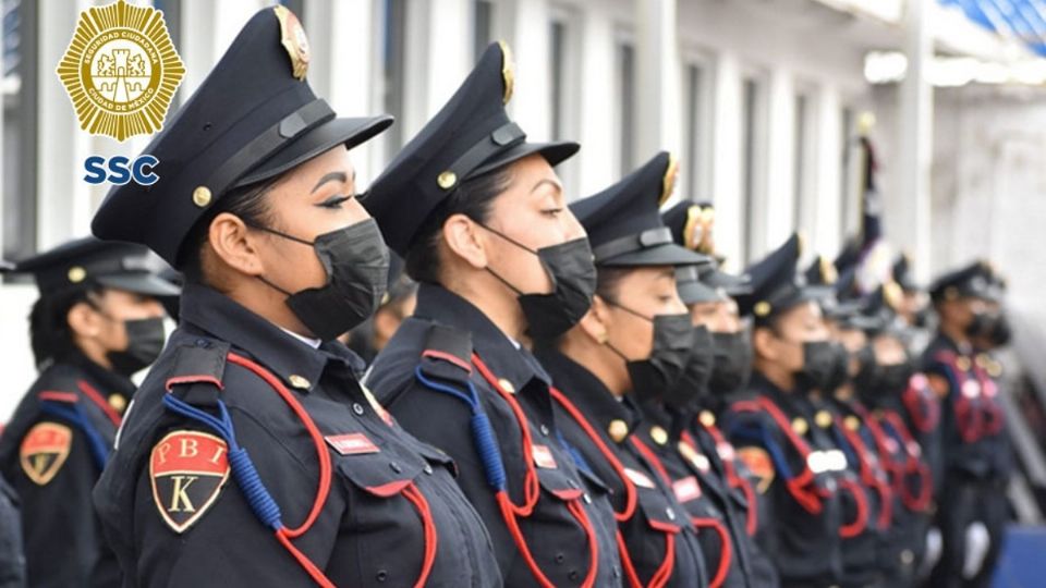 Los 132 cadetes, 40 mujeres y 92 hombres, se sumarán a las acciones de seguridad de la capital. Foto: Especial