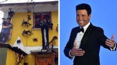 Mujer celebra "Día de Muertos" con Chayanne de cartón y el "papá de México" se vuelve VIRAL por insólita razón