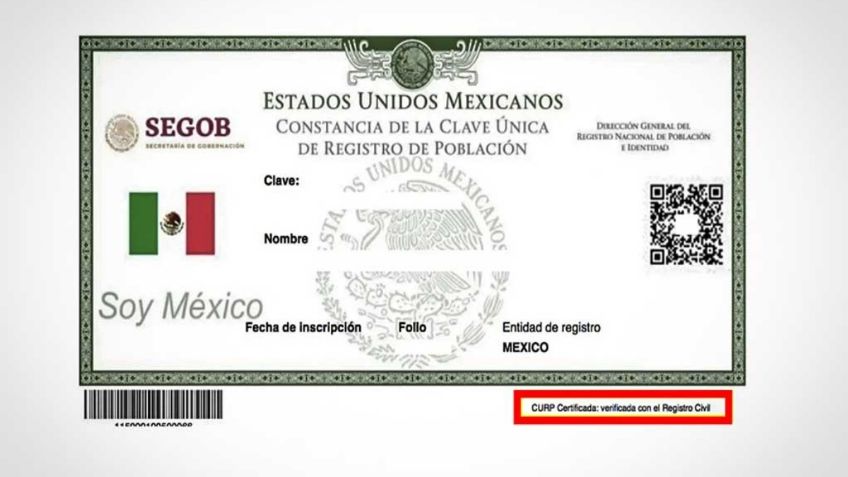 CURP certificada: Así puedes sacarla por Internet, paso a paso