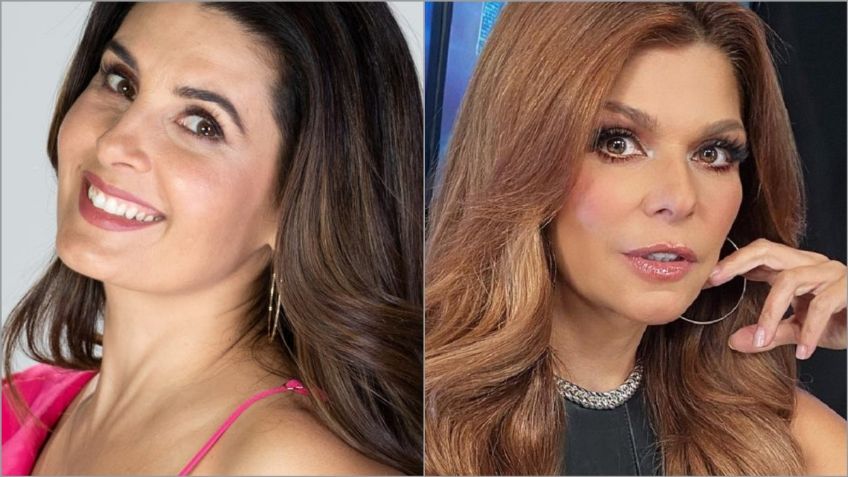 Mayrín Villanueva destrona a Itatí Cantoral como reina de belleza con mini vestido satinado