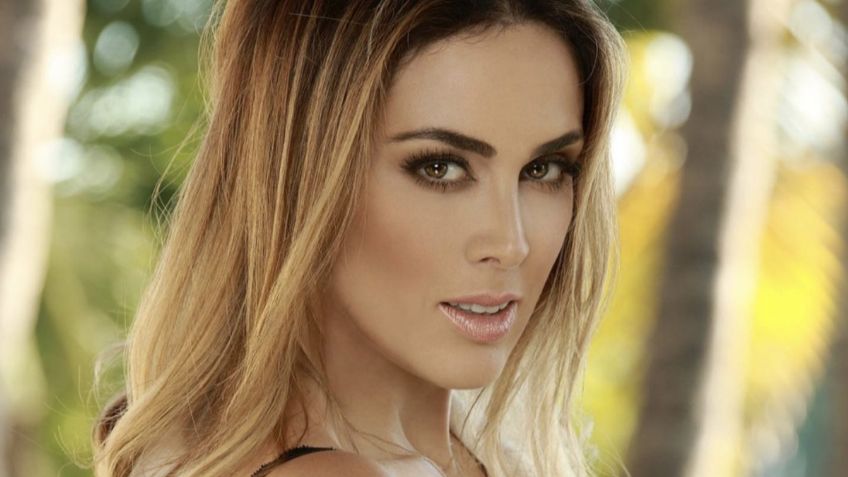 Jacky Bracamontes presume cinturita con largo vestido; fans dicen que luce mejor que Thalía