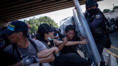 Caravana de 3 mil 500 migrantes supera a la Guardia Nacional e INM; se dirigen a CDMX