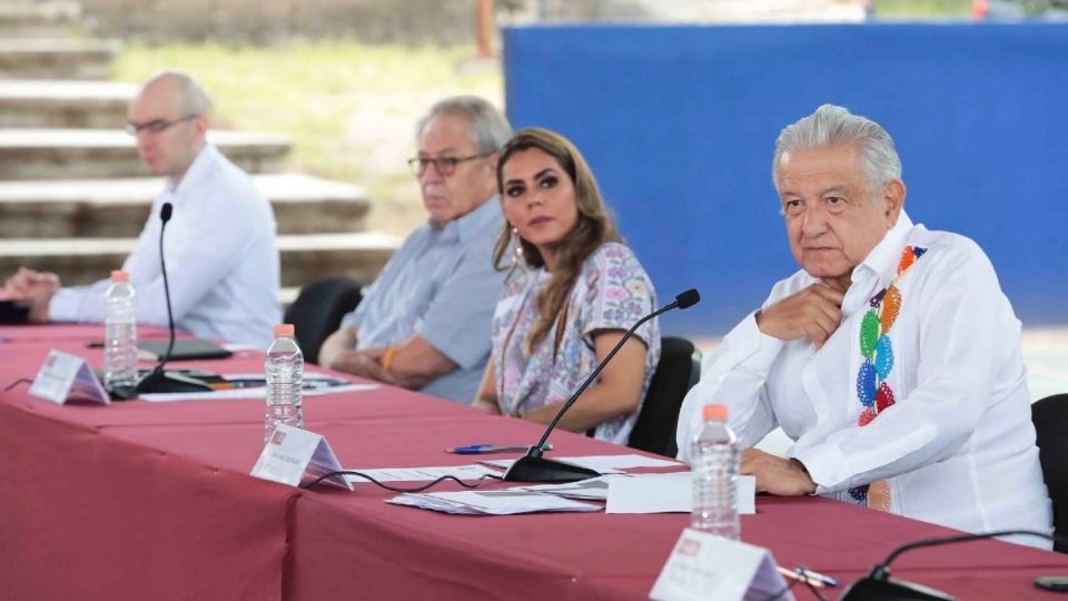 El presidente López Obrador lleva a cabo un visita de trabajo en Guerrero. Foto: Especial