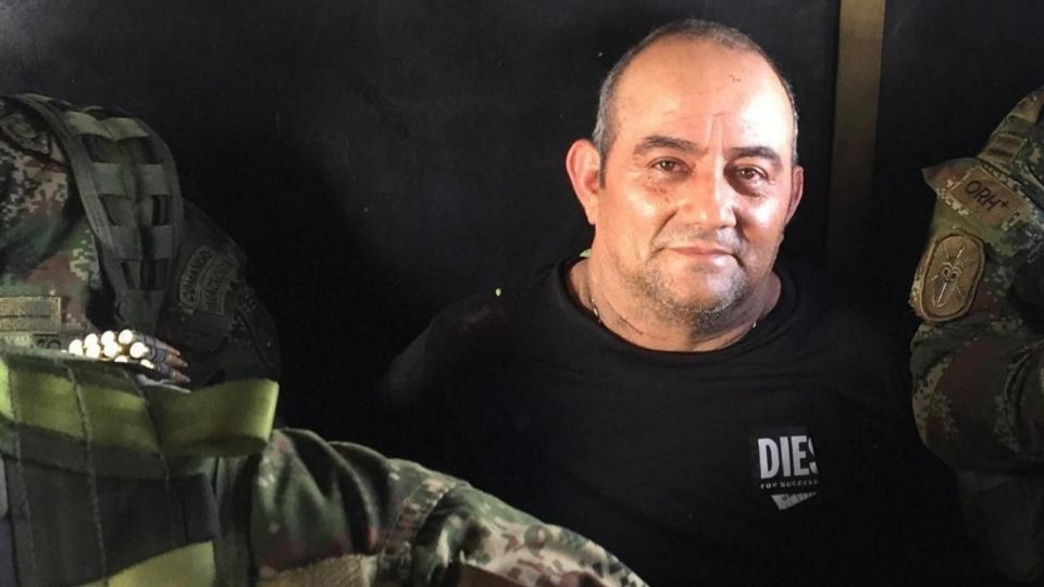 El narcotraficante fue capturado ayer por las Fuerzas Armadas de Colombia. Foto: Especial
