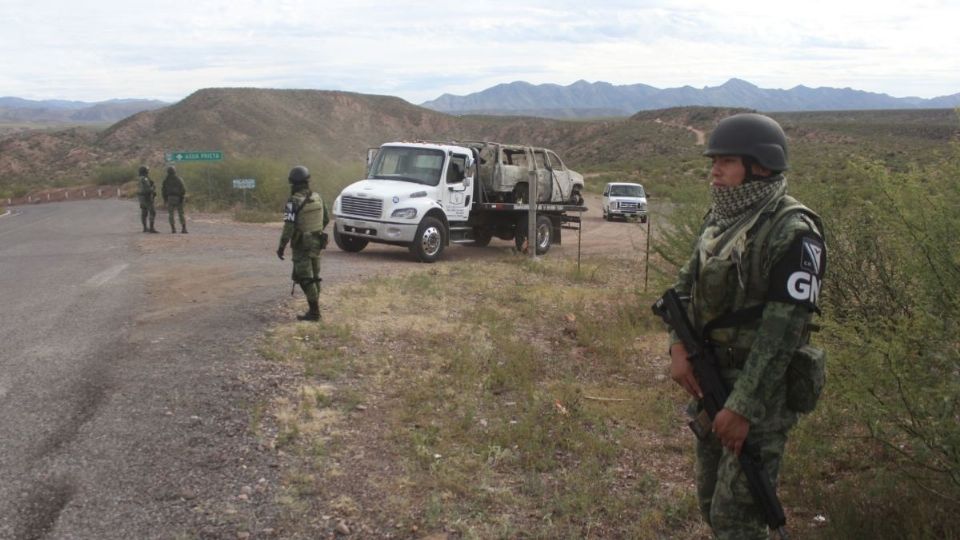 Escena del crimen en Bavispe, Sonora, días después de la masacre
(Foto: Cuartoscuro)