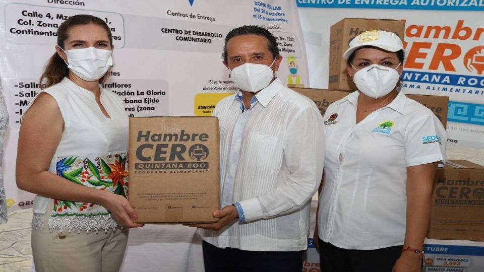 Apoyos a través de “Hambre Cero” para atender a las familias y contribuir a disminuir la desigualdad. Foto: Especial