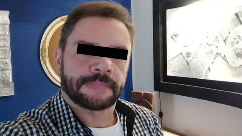 Héctor "N": Así fue el momento exacto de la detención del actor afuera de su casa | VIDEO