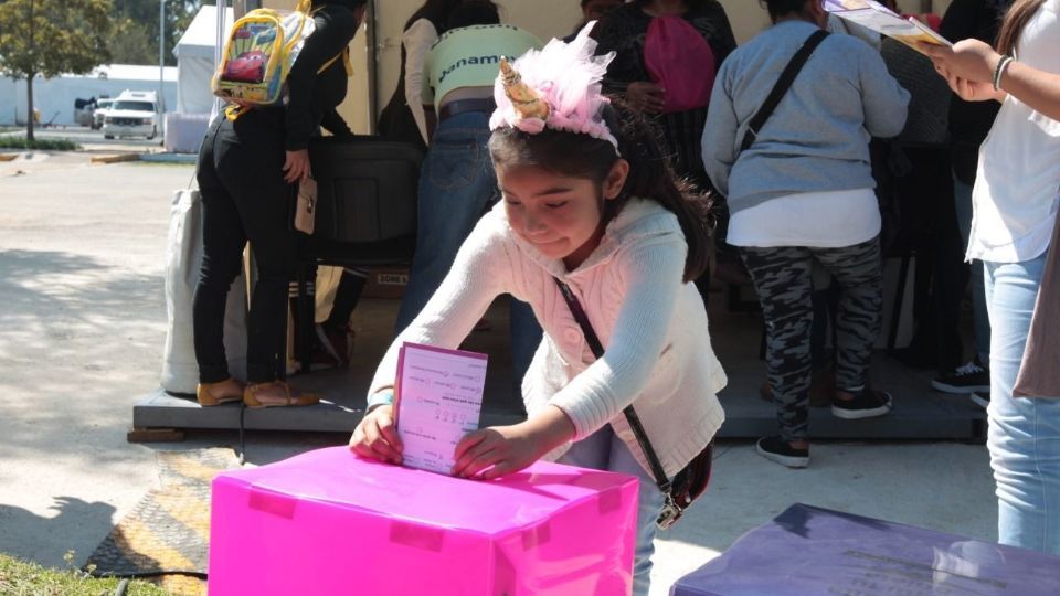 Durante todo noviembre los niños de México podrán participar en la edición 2021 de la Consulta Infantil y Juvenil Foto: cuartoscuro