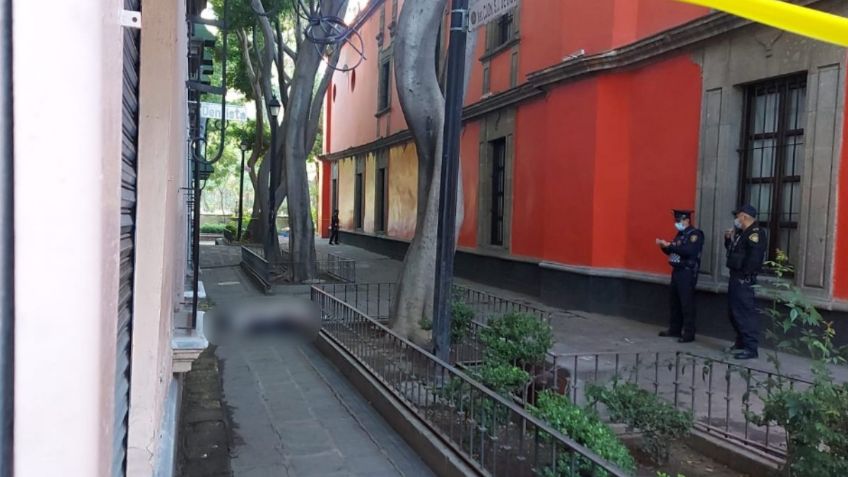 CDMX: Hallan el cuerpo de un hombre en calles del Centro de la capital del país