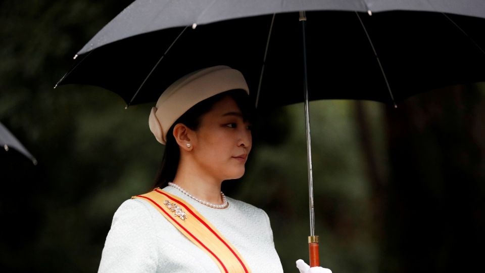 Mako se casó con Kei y renunció a la familia real de Japón, por amor 
FOTO: Twitter