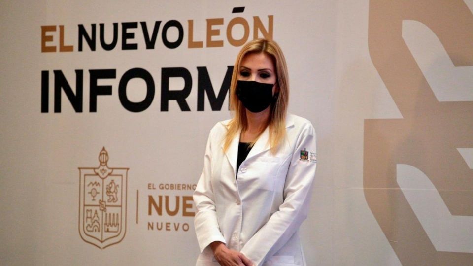 Alma Rosa Marroquín, la Secretaría de Salud del Estado. Foto: Especial