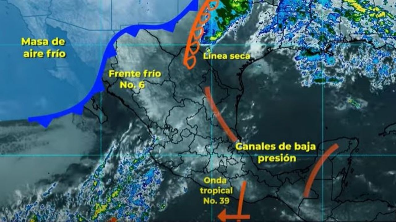 Frente Frío No 6 Estos Son Los Estados Que Tendrán Fuertes Lluvias