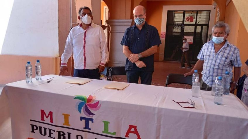 Colocan kisoco virtual “Xtidxluj” en Mitla, Oaxaca para fomentar el zapoteco