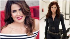 Karla Souza se convierte en Black Widow para celebrar Halloween con radical cambio de look