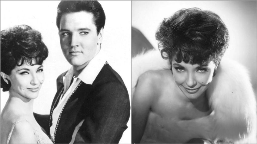 Actriz del Cine de Oro con el rostro más bello conquistó a Elvis Presley y a todo Hollywood