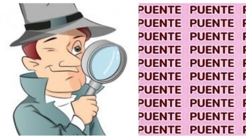 Acertijo visual: Encuentra la palabra Fuente en 10 segundos; el 95% no puede hacerlo