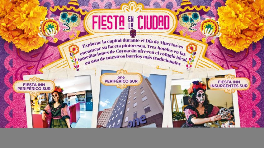 Tres alternativas de hospedaje perfectas para disfrutar de Coyoacán en Día de Muertos