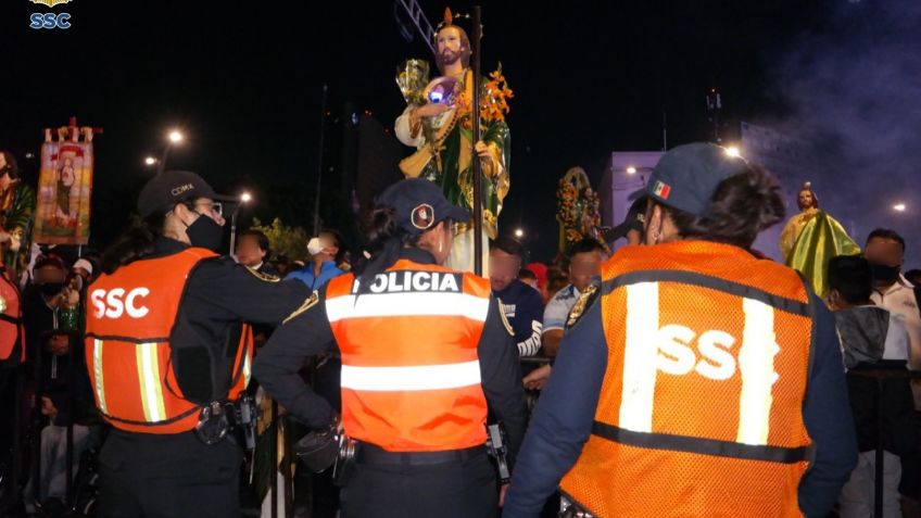 Dispositivo de seguridad por el día de San Judas Tadeo continúa en San Hipólito