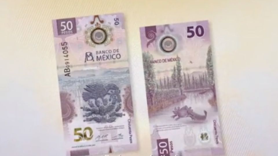 Banxico presenta el nuevo billete (Foto: Captura de pantalla)