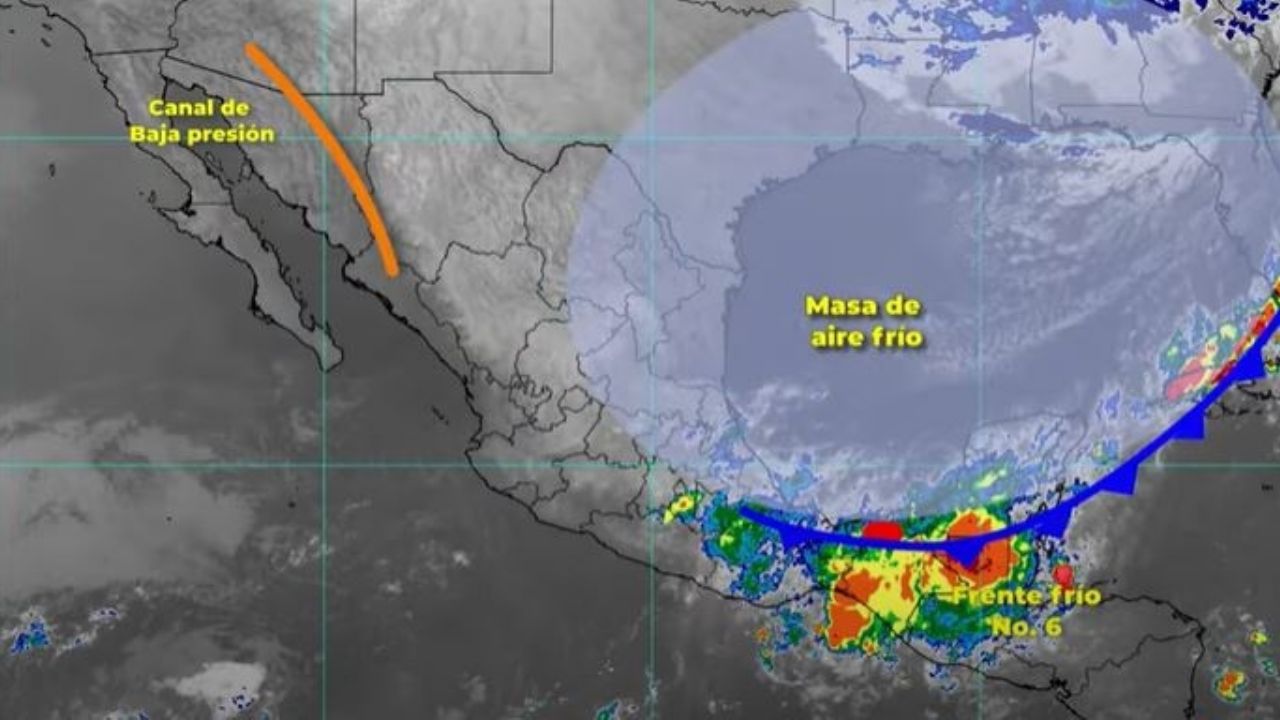 Frente Frío No 6 Estos Son Los Estados Que Tendrán Fuertes Lluvias