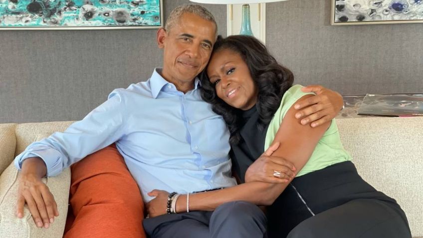 "Como empezó, como va": revelan increíble foto de los inicios de Michelle y Barack Obama