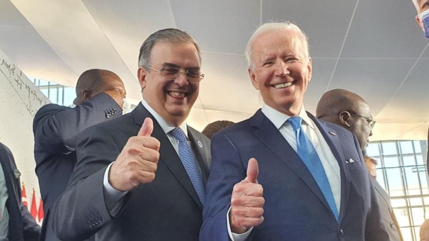 Marcelo Ebrard sostiene encuentros con Biden y Trudeau durante el inicio del G20