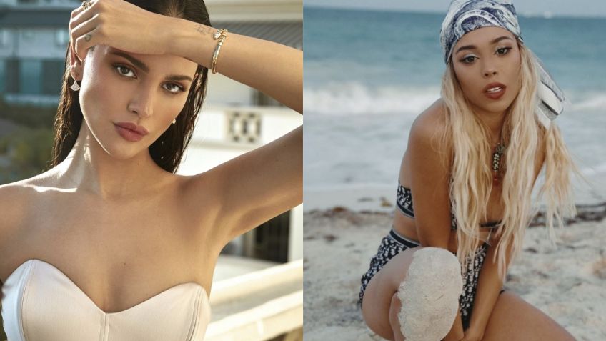 Danna Paola vs Eiza González, así ha sido su drástico cambio de imagen: FOTOS