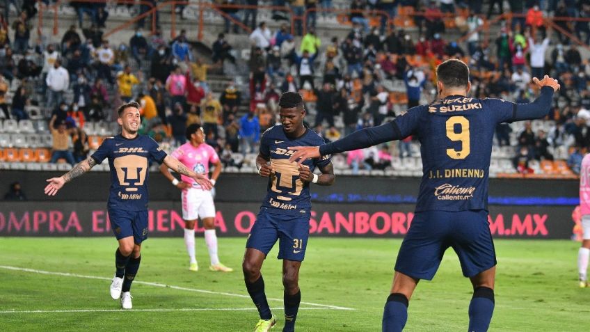 Pumas consigue agónico empate con Pachuca 1-1 y sigue fuera de la zona de reclasificación