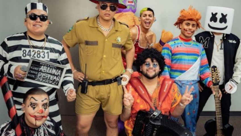 Grupo Firme celebra Halloween con DIVERTIDOS disfraces: FOTO